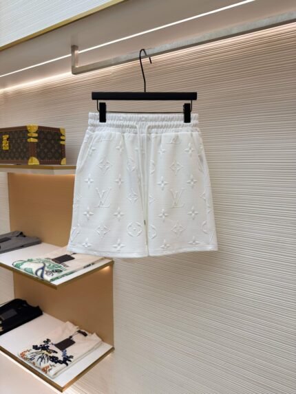 Louis Vuitton Monogram Embossed Shorts