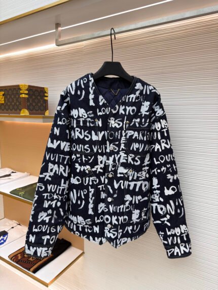 Louis Vuitton Tokyo Exclusive Graffiti Denim Jacket
