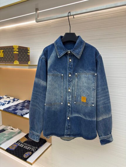 Louis Vuitton Sun-Faded Denim Jacket