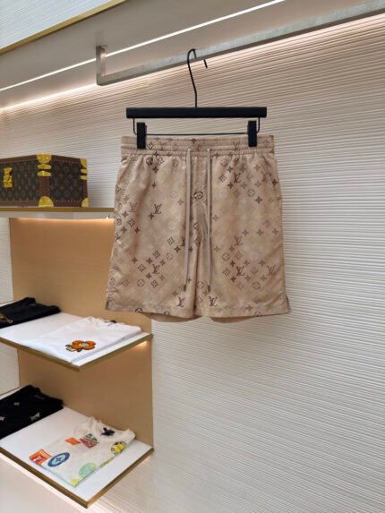 Louis Vuitton Monogram All-Over Print Beach Shorts