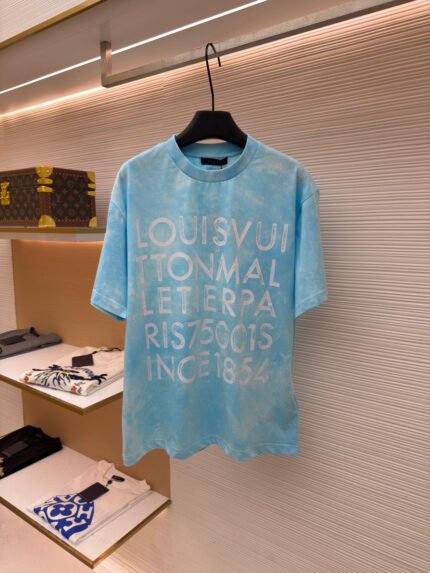 Louis Vuitton Cloud Tie-Dye Crewneck T-Shirt