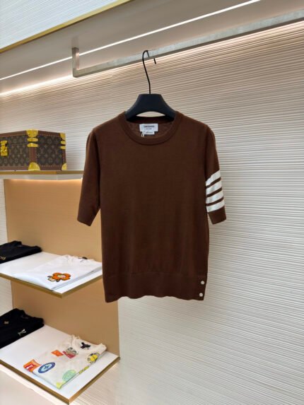 Thom Browne Classic Short-Sleeve Knit