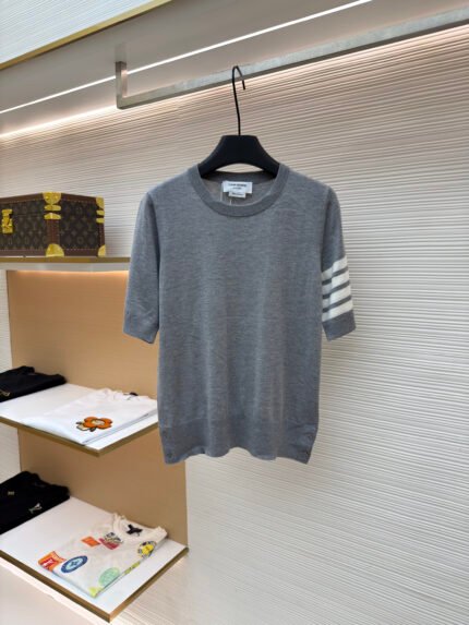 Thom Browne Classic Short-Sleeve Knit