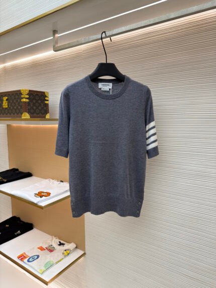 Thom Browne Classic Short-Sleeve Knit