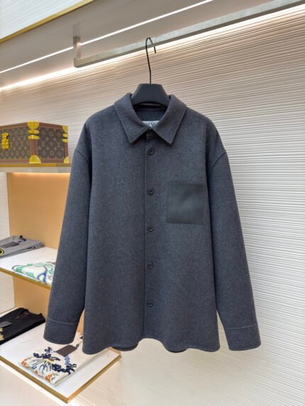Loewe Wool Buttoned Coat