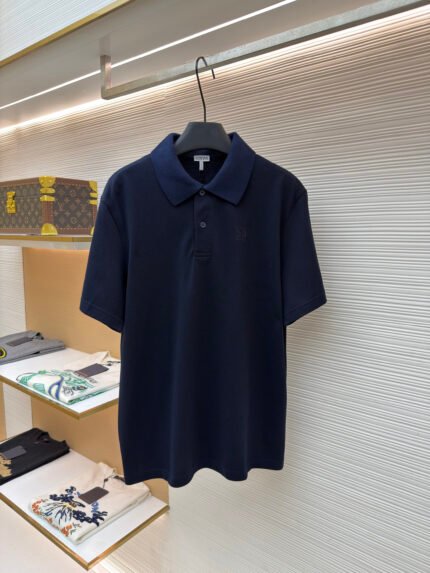 Loewe Embroidered Cotton Polo Shirt
