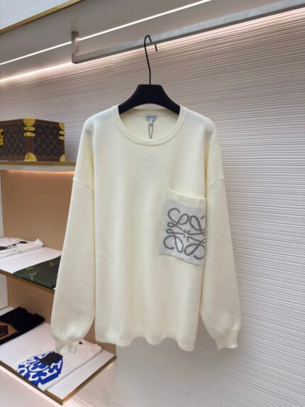 5. LOEWE Pocket Jacquard Sweater