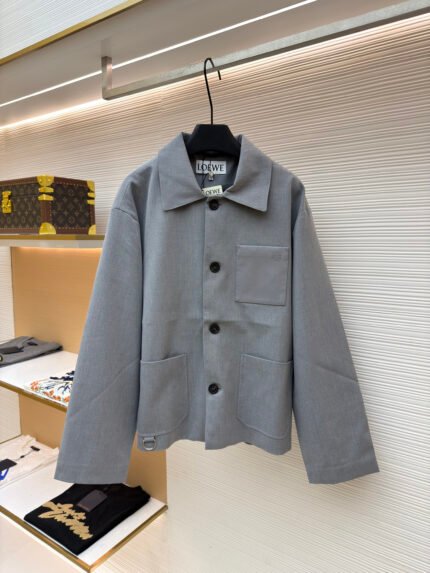 Loewe Lambskin-Pocket Blazer