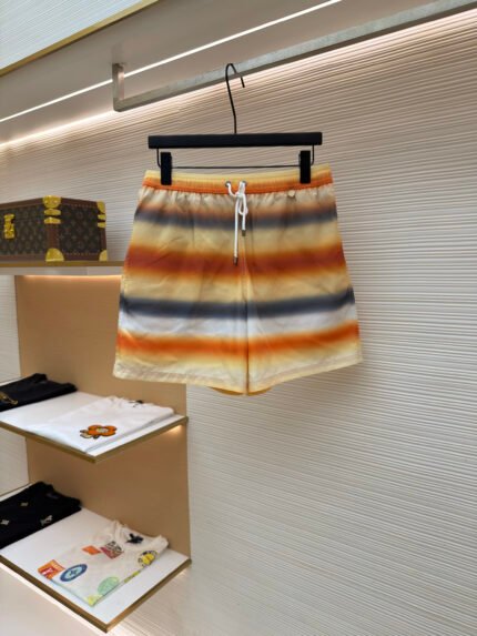 Loewe Gradient Striped Beach Shorts
