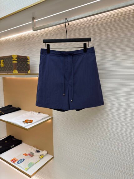Loewe Embroidered Patch-Pocket Shorts