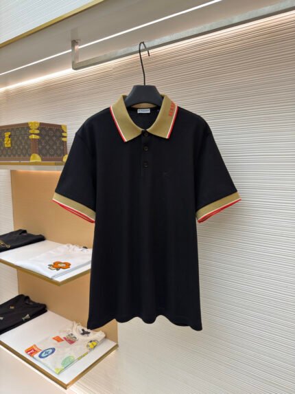 Burberry Letter Logo Polo Shirt
