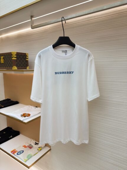 Burberry Blue Knight Crew-Neck Short-Sleeve T-Shirt