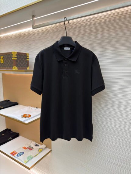 Burberry Equestrian Knight Embroidered Polo Shirt