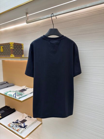 Burberry Equestrian Knight Embroidered Cotton Short-Sleeve T-Shirt