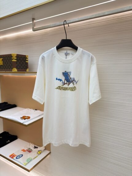 Burberry Beach Lounger Crewneck Short-Sleeve T-Shirt