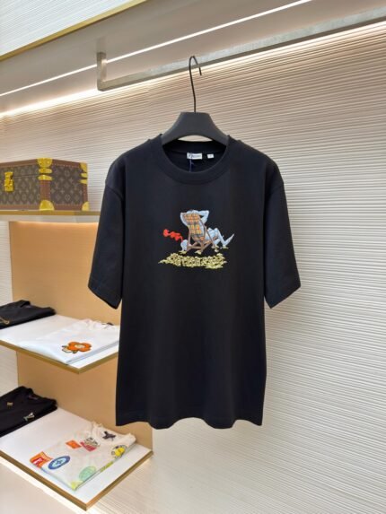 Burberry Beach Lounger Crewneck Short-Sleeve T-Shirt