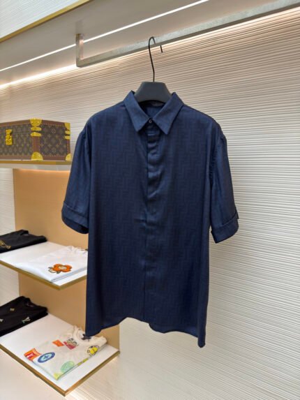 Fendi full-frame FF short-sleeved shirt