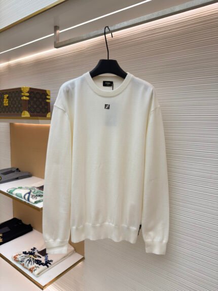 Fendi Double-F Heat-Stamped Knit Base Layer