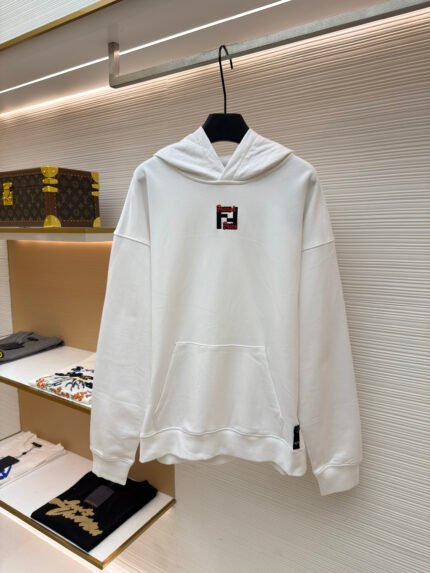 Fendi French Fry Embroidery Hoodie