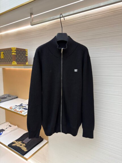Celine Triomphe Knit Cardigan