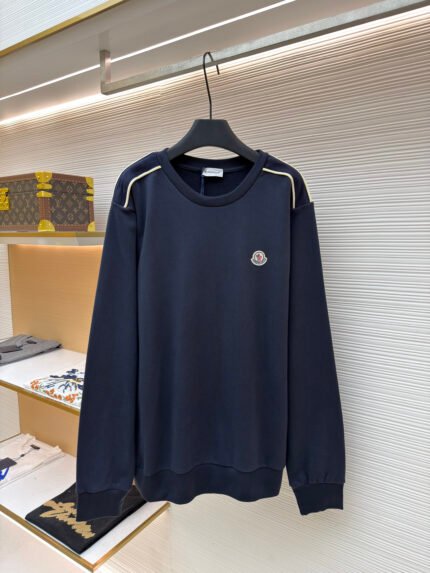 Moncler Logo-Print Cotton Crew-Neck Sweatshirt