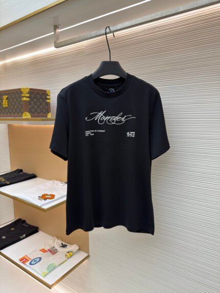 Moncler Embroidered Logo Patch Short-Sleeve T-Shirt