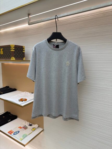 Moncler Logo-Patch Cotton T-Shirt