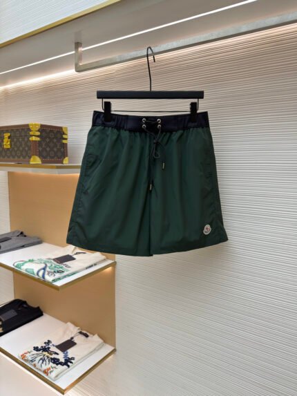 Moncler logo drawstring swim shorts