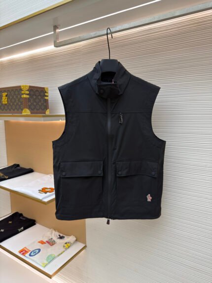 Moncler Reflective Logo Outdoor Vest