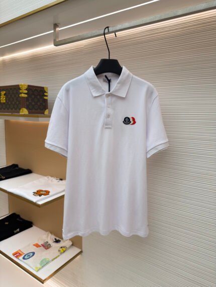 Moncler Logo Patch Polo Shirt