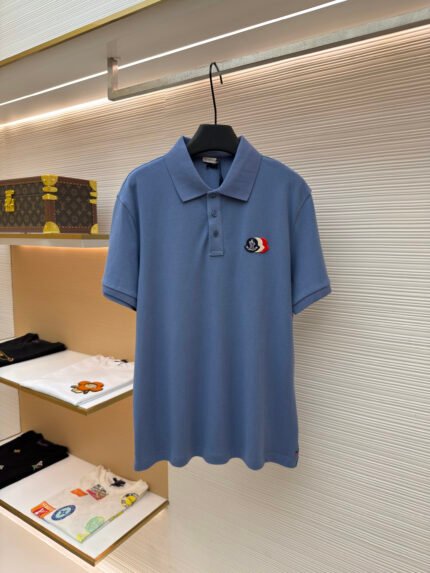 Moncler Logo Patch Polo Shirt