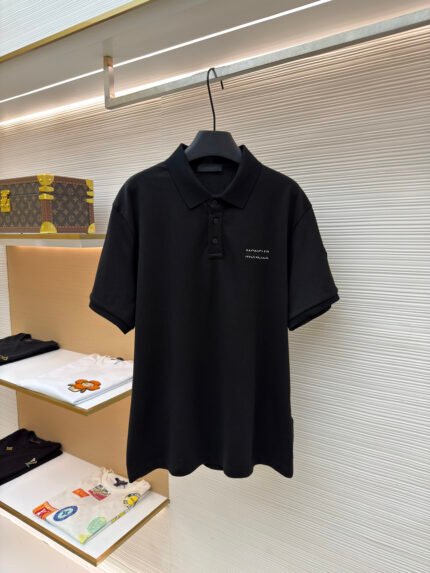 Moncler Logo-Print Polo Shirt