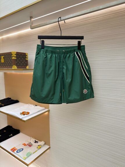 Moncler Tricolor-Trimmed Swim Shorts